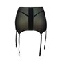 Ancaiqi Femmes Sexy Taille Haute Dentelle Jarretière Jarretelles Porte-jarretelles (L, Noir)