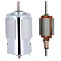Fdit 12V 100W Moteur électrique à Arbre Rond 12000r / Min Moteur électrique à Couple élevé à Grande Vitesse Moteur Moteurs à Cou