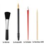 1 stylo à gratter doré