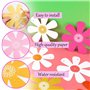 Guyode 5 Pièces Guirlande Marguerite Style Bohème Deco Printemps Bannières Suspendues Guirlandes Décoration Bannière Élégant S'a