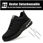 ZSDZSZ Chaussures de Sécurité Hommes Femmes Légère Respirantes Chaussures de Travail Confortable Antidérapante Baskets de Sécuri