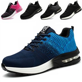 ZSDZSZ Chaussures de Sécurité Hommes Femmes Légère Respirantes Chaussures de Travail Confortable Antidérapante Baskets de Sécuri