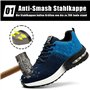 ZSDZSZ Chaussures de Sécurité Hommes Femmes Légère Respirantes Chaussures de Travail Confortable Antidérapante Baskets de Sécuri