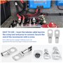 PEALOVCOM 130 PCS Cosses Electriques a Sertir Kit Cosses Electriques pour Voiture Cosses Electriques a Sertir Plate Connecteurs 