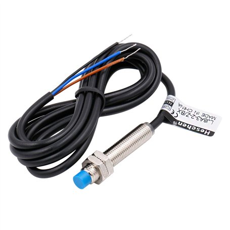 Heschen M8 capteur de proximité inductif interrupteur Type de non-bouclier LJ8A3-2-Z/BX détecteur 2mm 10-30VDC 200mA NPN normale