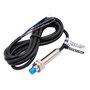 Heschen M8 capteur de proximité inductif interrupteur Type de non-bouclier LJ8A3-2-Z/BX détecteur 2mm 10-30VDC 200mA NPN normale