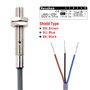 Heschen M6 capteur de proximité inductif interrupteur Type de bouclier LJ6A3-1-Z/BX détecteur 1mm 10-30VDC 150mA NPN normalement