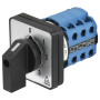 Heschen Commutateur de sélecteur à came rotative universelle LW28-20/0123.3 660V 20A 4 positions 3 phases 12 bornes CE