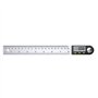 Neoteck Angle Finder Numérique 200mm/8 pouces 0-360° Règle Inclinométrique Numérique Rapporteur en Acier Inoxydable Inclinomètre
