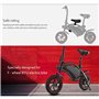 Enjoyard Lot de pédales de selle pour enfant - Suspension - Absorption des chocs - Pour vélo électrique DYU Jetson Ebike