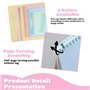 SLTAXAR 15PCS Peignes de Reliure en Plastique en color de 10 mm 30 Trous, Peignes en Plastique pour Reliure, Peignes Spirales po