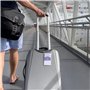Cruise On Lot de 4 porte-étiquettes de bagage Carnival Cruise Line pour croisières en 2023 et 2024, transparent, carnaval