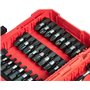 Amazon Basics Coffret d’embouts cruciformes, plats et Torx 42 pièces pour visseuse à chocs, One Size