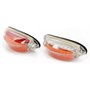 Lot de 4 feux de gabarit LED verticaux 12 V 24 V Rouge/blanc/orange