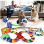 Circuit Voiture Enfant 309 Pcs Flexible avec Ascenseur Automatique Jouet Enfant 3 4 Ans Circuit Voiture Electrique Cars Jouet Ca