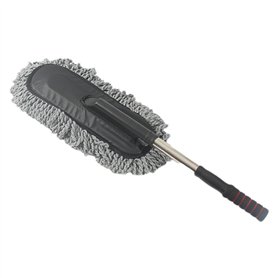 KERALI Plumeau télescopique en microfibre à long manche pour voiture