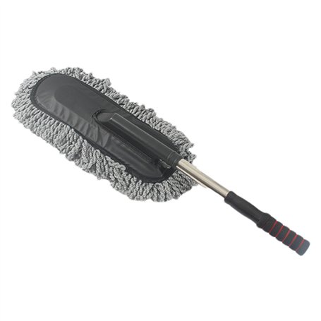KERALI Plumeau télescopique en microfibre à long manche pour voiture