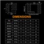 Kit d'outils d'insertion thermique - Écrous en laiton - Impression 3D - 60 W - Fer à souder numérique et 380 pièces - Inserts fi