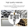 70 mm Scie Cloche Metal, Scie Cloche Bois, Forte Compatibilité, Scie à Cloche en Carbure de Tungstène pour Alliages D'aluminium,