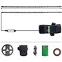 MotuTech Bande LED Lumineuse pour Xiaomi M365 M365 Pro 1S Essential Lumière décorative d'Alarme Veilleuse Aveuglante Multi-Coule