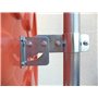 ECM-60o Miroir routier flexible et convexe, 60 cm de diamètre, pour la sécurité routière et la sécurité des commerces, avec supp