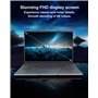 PINSTONE Ordinateur Portable avec 6Go RAM et 128Go SSD,Ordinateurs Portable 14 Pouces avec Processeur Dual Core N4000,avec WiFi 