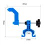 Support portable pour roue de vélo - Mini jantes de vélo - Outils de réparation - Clé à rayons - Noir