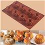 ionEgg Lot de 3 moules en silicone pour chocolats, bonbons, pudding, cookies