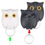 Hibou Crochets Porte Clés, 2 pcs Crochet Clé Hibou, Tableau à clés pour montage mural pour accrocher les clés dans l'entrée du b
