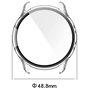 Acadeny 2 pièces Coque Protection Écran en Verre Trempé + PC Bumper Compatible avec Garmin Forerunner 955 Anti-Rayure Protecteur