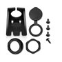 HDMI Mâle à Femelle Voiture Mont Flush Extension Câble Camion Bateau Moto Dashboard Flush Mount Avec Panneau De Montage - 1 mètr