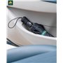 Chakipee Parapluie Pliant Compact - Parapluie Homme Automatique Resistant Vent, Parapluies Bleu de Voyage Portables, Auvent à Do