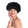 Locisne Capuchon thermique conditionnement profond amovible graines lin, bonnet chauffé par micro-ondes pour revitalisants profo