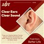 MJW Professionnel Dissolvant de Cérumen D'acier Inoxydable Curette Auriculaire Hygiénique Nettoyage pour Enlever Irrigation des 