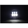 Paquet de 2 ampoules LED auxiliaires pour phares de moto Harley-Davidson de 4,5 pouces