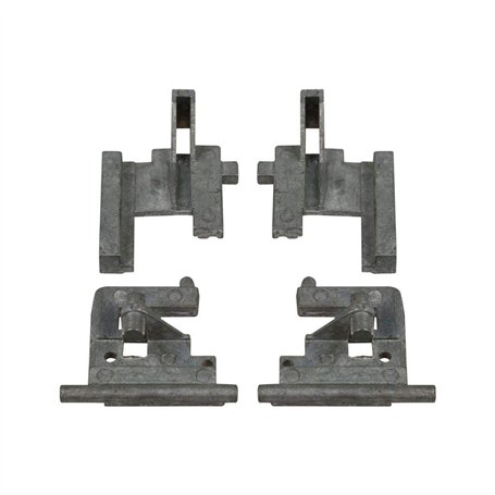 ESC Auto Parts ESR42 Charnières de montage en métal pour toit ouvrant 8200085721 Compatible avec Renault Clio MK2