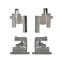 ESC Auto Parts ESR42 Charnières de montage en métal pour toit ouvrant 8200085721 Compatible avec Renault Clio MK2