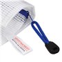 STARVAST 20 Pcs Pochette A4 Zippée, Pochette à Fermeture Éclair, Pochette Document Chemise PVC Mesh de Rangement Fichiers A4 pou