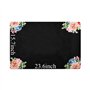 LuckyChu Tapis de sol antidérapant en caoutchouc avec inscription « Welcome You Look Delicious » - Pour intérieur ou extérieur -