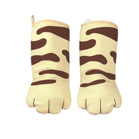 Bibest Gants Isolants de Cuisine Patte de Chat