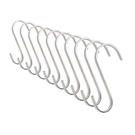 Crochets plats en forme de S - Pour ustensiles de cuisine
