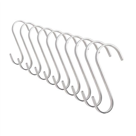 Crochets plats en forme de S - Pour ustensiles de cuisine