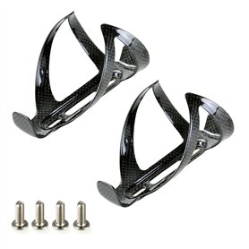 PERGEAR Porte-bidon en Fibre de Carbone 2 Pièces pour Vélos de Route