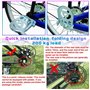 auvstar Siege Enfant Velo,Siège Arrière pour Vélo,Universel PU Siège Sécurité pour Enfant avec Dossier,Enfant Vélo Arrière Sécur