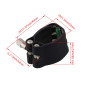 Bidepan Ligature avec Metal Haute Gamme pour Saxophone Tenor Bec