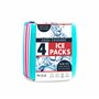 Fit & Fresh 336HLJP Lot de 4 glaçons réutilisables pour boîtes à déjeuner/Sacs et refroidisseurs Multicolore 11