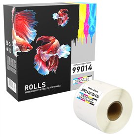Compatible Rouleau Seiko SLP-SRL 54mm x 101mm Étiquettes (220 étiquettes par rouleau) pour Seiko Smart SLP Pro Plus 100 120 200