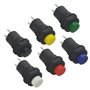 WMYCONGCONG Lot de 30 Interrupteur à bouton-poussoir à verrouillage automatique12 mm AC 250 V/1,5 A 125 V/3 A