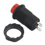 WMYCONGCONG Lot de 30 Interrupteur à bouton-poussoir à verrouillage automatique12 mm AC 250 V/1,5 A 125 V/3 A