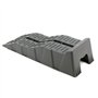 Fiamma Jumbo Lot de 2 cales d'équilibrage - Charge max. 5 000 kg, 58 x 6/11 x 14 cm - Pour caravane/camping-car